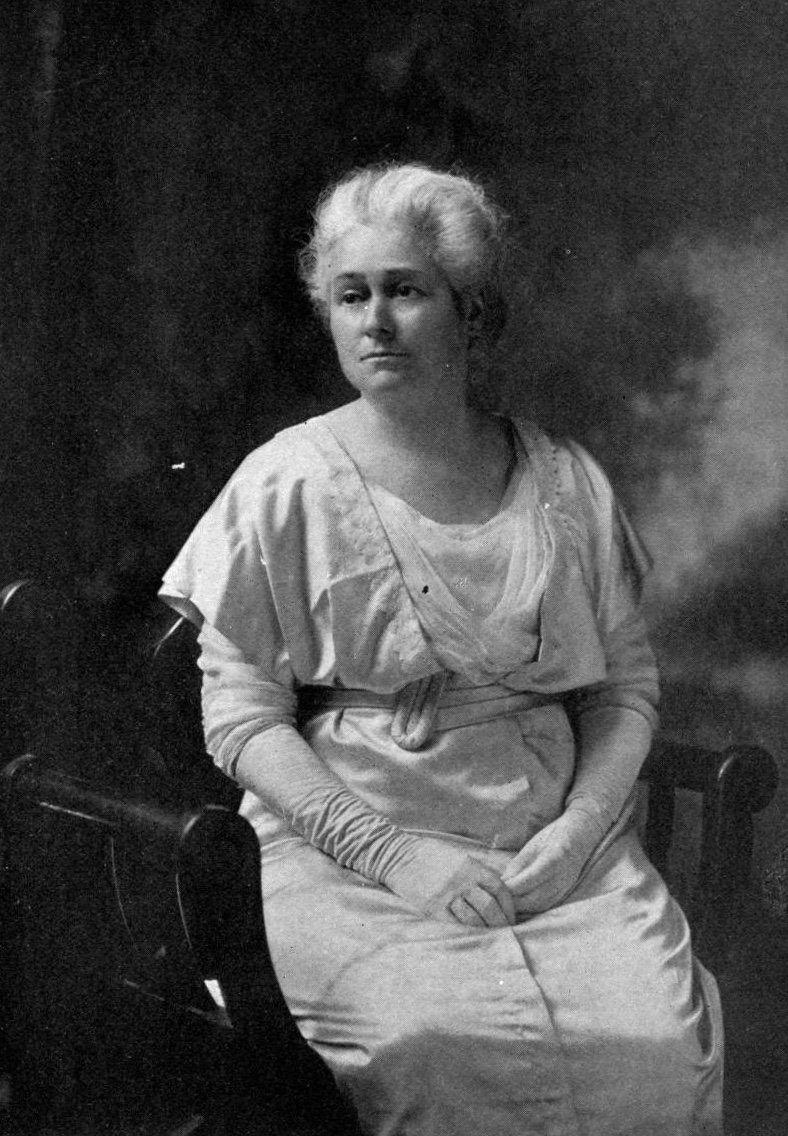 Florence Merriam Bailey, 1916, from Bird-Lore magazine.
