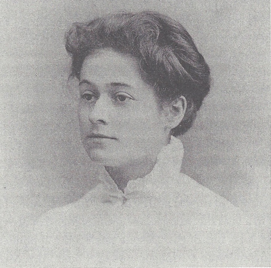 Florence Merriam Bailey at Smith College, 1886. Photograph by Notman Photographic Company.